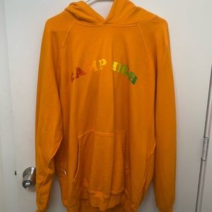 Camp High Orange Hoodie